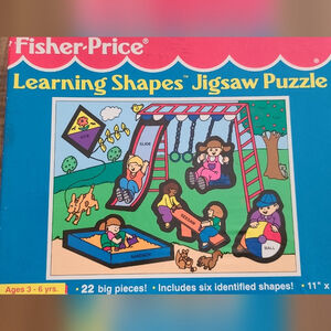 Vintage 1993 Fisher-Price Puzzle 22 Pieces Ages 3-6